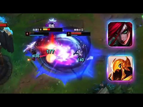 LianHuaDao Katarina vs Azir - CN Challenger Super Server