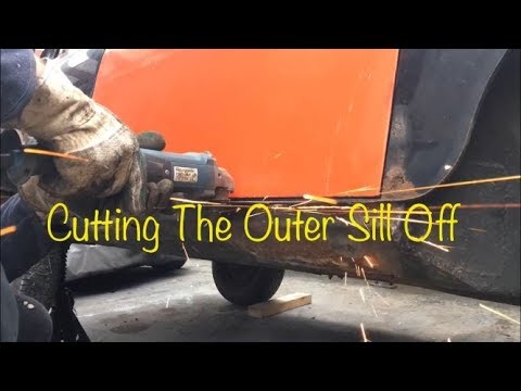 Classic Mini Clubman Budget Restoration - Outer Sill Removal