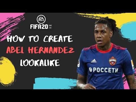 How to Create Abel Hernandez - FIFA 20 Lookalike for Pro Clubs