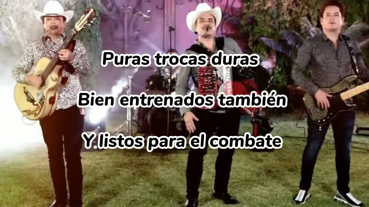 Los Alegres Del Barranco - El Doble R (letra)