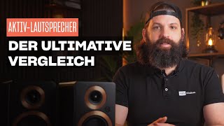 Unser Aktiv-Lautsprecher-Vergleich: Vier Modelle im Überblick