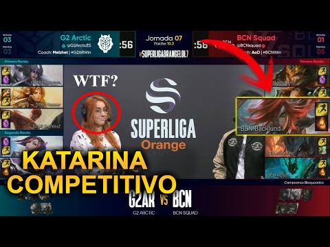 Pickean KATARINA  en COMPETITIVO!! - G2 Arctic vs BCN Squad Resumen