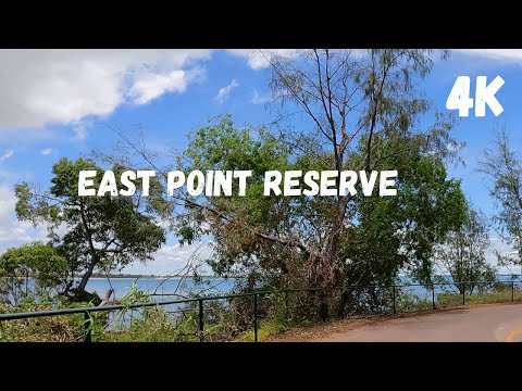 Darwin Australia City Tour 2023 - 4K Ultra HD Driving from East Point Reserve to Cullen Bay Marina