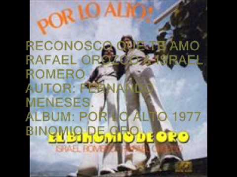 RECONOSCO QUE TE AMO