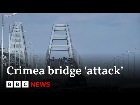 Ukraine: Two dead after 'attack' on Crimea bridge - BBC News