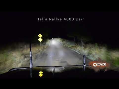 Hella Rallye 4000 pair - Allan Whiting - June 2021