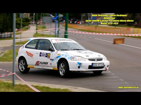 A.Florkiewicz/A.Florkiewicz -Honda Civic- Sprint TARGUM o puchar Prezydenta Miasta Mielca 13-07-2025