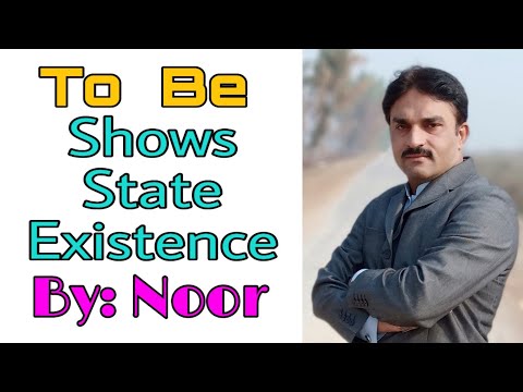 What is To Be verb( Present Tense)