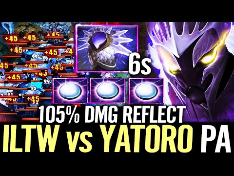 🔥 ILTW Spectre NEW Blade Mail vs Yatoro PA — 105% Damage Reflected 6sec Duration Dota 2 Pro