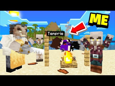 Turning Villagers into CANNIBALS in Minecraft