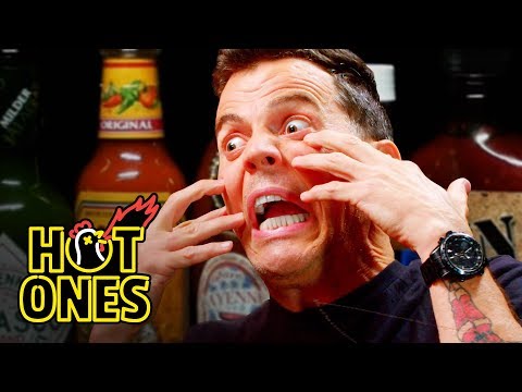 Steve-O Tells Insane Stories While Eating Spicy Wings | Hot Ones