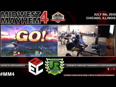 Midwest Mayhem 4 – Pools – E2C l 8FP H-man (Samus) vs. Hive (Palutena)