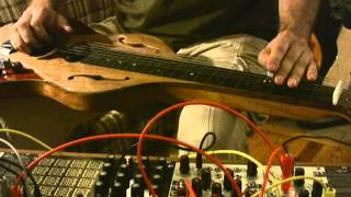 Video thumbnail for Billy Cardine on the Moog Lap Steel & the MakeNoise René by experimentalsynth