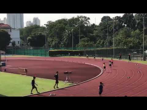 National School Games 59th Track & Field Championships 2018 400m C Girls SF1 - Sarah  📹 Eva