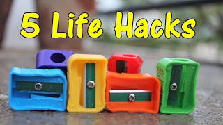 5 Life hacks of Pencil Sharpener - A2C