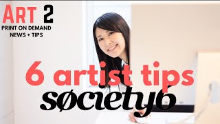 6 Artist Tips to get More Sales On Society6