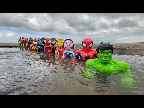 SUPERHERO AVENGERS, HULK SMASH VS IRON SPIDER-MAN VS IRONMAN, THOR, THANOS, CAPTAIN AMERICA PART 16
