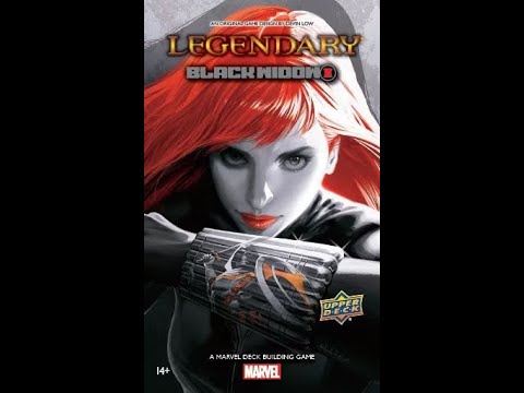 Dad vs Daughter - Legendary: A Marvel Deck Building Game - Black Widow - Unboxing