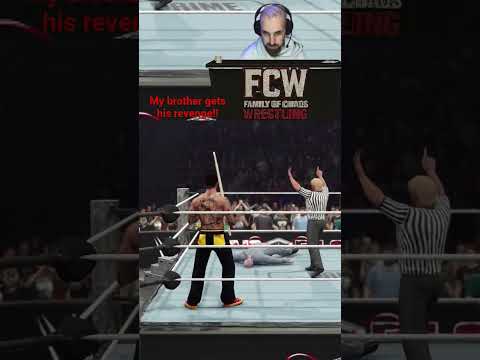 My brother gets his revenge on Dr. evil after losing his opportunity at the FCW championship!