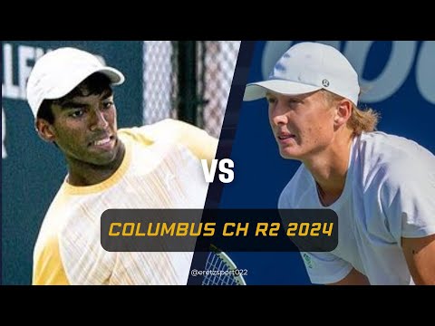 Columbus Challenger 2024 R2: Nishesh Basavareddy vs. Ethan Quinn Extended Highlights