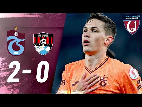 Trabzonspor 2-0 Vanspor | MAÇ ÖZETİ | Ziraat Türkiye Kupası 4. Tur Maçı | 03.12.2025