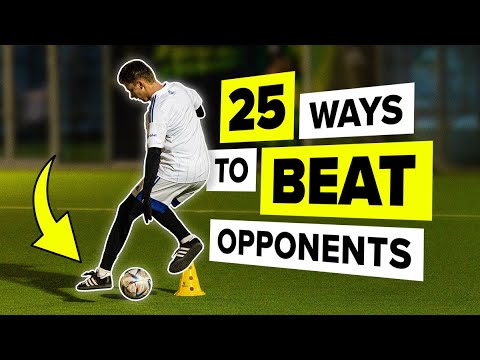 25 DRIBBLING SKILLS TO DESTROY DEFENDERS - FROM EASY TO HARD