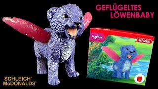 Schleich ® Happy Meal ® Geflügeltes Löwenbaby 2023 - Bayala ® Unboxing & Vergleich / Review