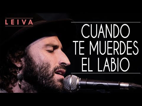 Leiva y Daniela Spalla | Cuando te muerdes el labio (acústico + letra)