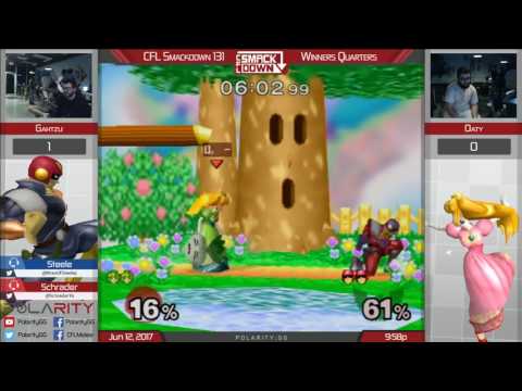 CFL Smackdown 131 Melee - Gahtzu (Falcon) vs Oaty (Peach) - Winners Quarters