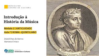 Módulo 2: Música na Antiguidade -Aristides Quintiliano