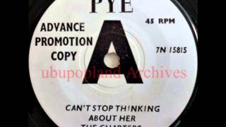 Chapters - Can't stop thinking about her - UK Freakbeat Mod 65