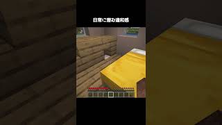 違和感のある場所にワープしてみると… #ゲーム #shorts #マイクラ #マインクラフト #minecraft