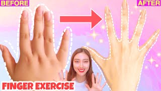 Get Beautiful, Thin, Long Fingers With This Exercise!! Lose Finger Fat and Wrinkles Naturally