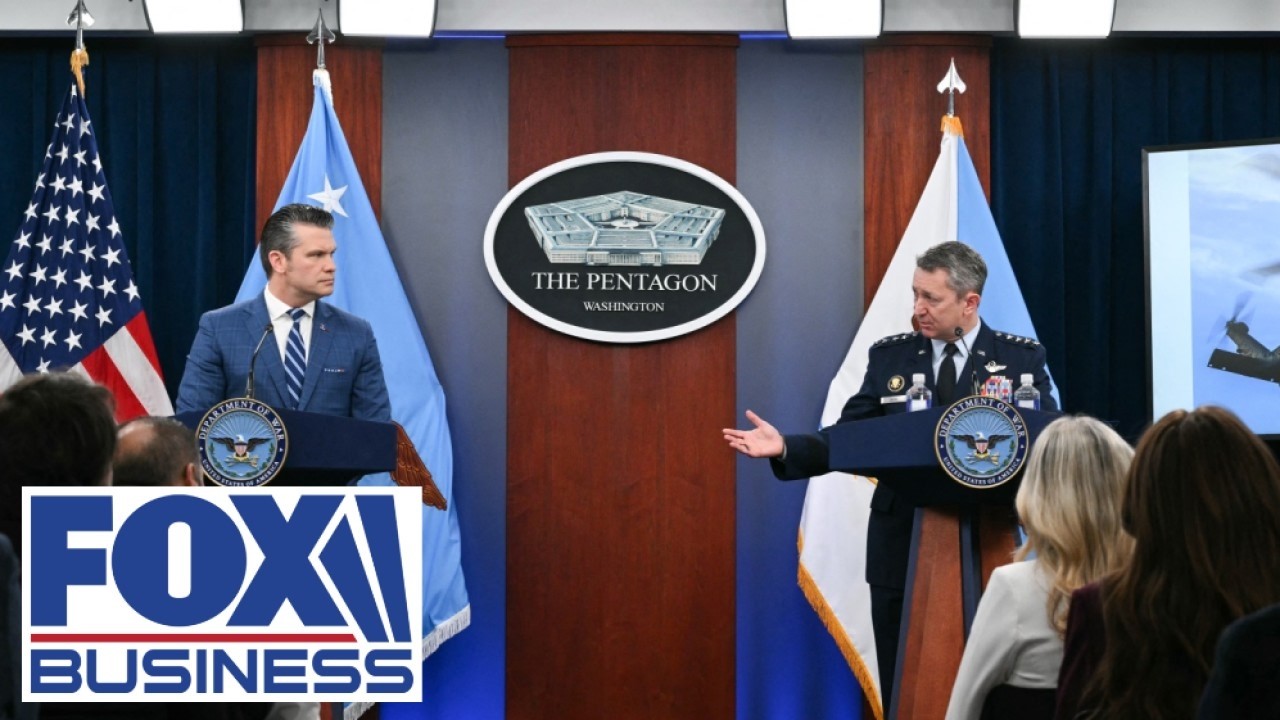 WATCH LIVE: Pentagon provides update on Epic Fury, Hormuz blockade