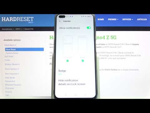 How to Turn On/Off App Notifications in OPPO Reno4 Z – Customize Apps Notifications