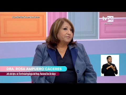 Dra.  Rosa Ampuero -  La Sinusitis  &quot;Cuerpo Médico&quot; en Tv peru, video de YouTube