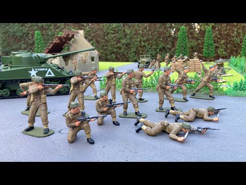 Airfix 2026 1/32 British Commados, infantry support & German mountain troops 