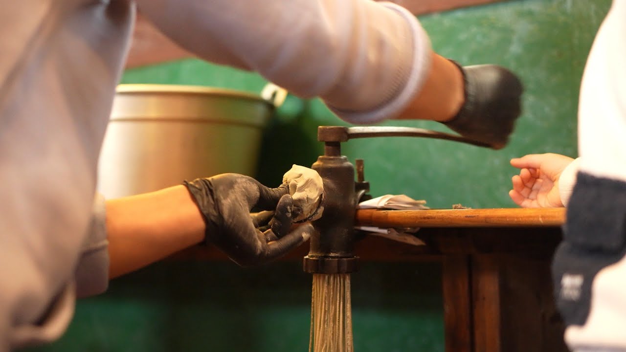 なかしべつむかしそば作り