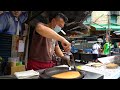 李師傅麥仔煎Real Kung Fu To Make Wheat Cakes Master Li Evening Market New Taipei City Taiwan