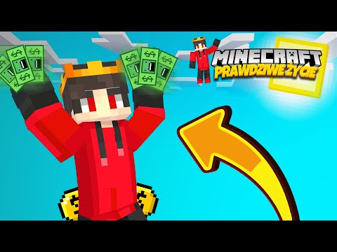 Jestem Bogaty🤑 | Minecraft prawdziwe życie 🎁#7