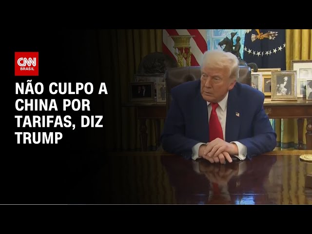 Trump: "Eu não culpo a China pelo o que aconteceu" | CNN 360º