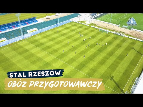 Piłkarze Stali Rzeszów zakończyli obóz przygotowawczy. Trenowali w Sanoku [WIDEO]