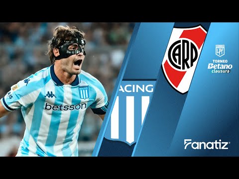 Racing Club 3 vs. 2 River Plate - Game Highlights | #torneoclausura2025