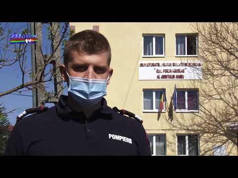 Jurnal  MUSCEL TV 10.05.2021 Pericol de incendiu la Spitalul Județean Pitești