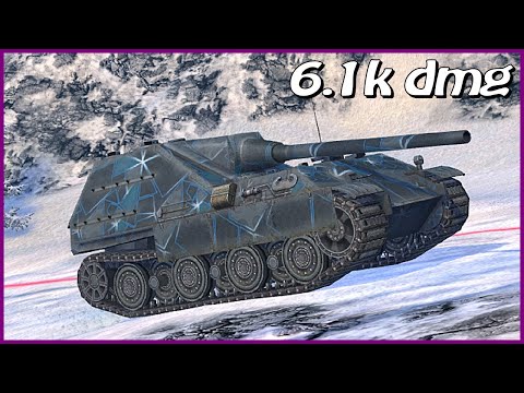 WOT Blitz / JPanther II / 5 frags / 6.1k dmg