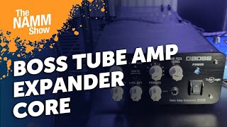 Video thumbnail for Boss WAZA Tube Amp Expander Core | Overview & Sound Demo | NAMM 2025 by Guitar Bonedo