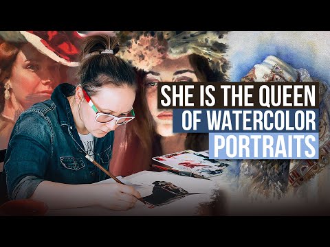 Unlock the Power of Watercolor Faces with Anna Ivanova