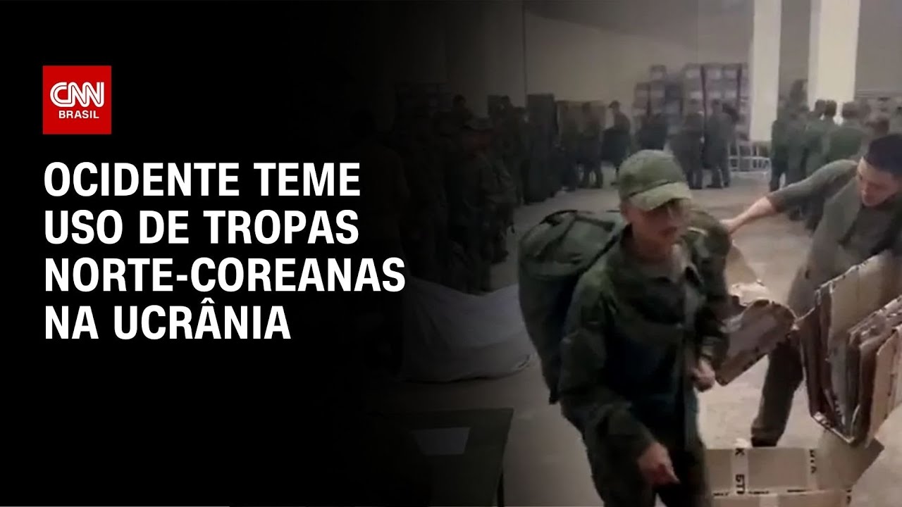 Ocidente teme uso de tropas norte-coreanas na Ucrânia | LIVE CNN