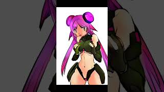 【1時間で描き上げる】ファンアート　アクション対魔忍 02