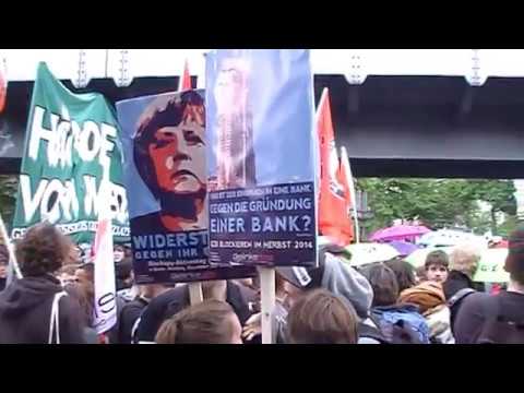 1. Mai Demonstration in Berlin Kreuzberg 2014